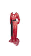 Labelia Semi-sheer extra-long kimono