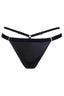 Black Tulip Thong