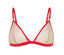 Perilla Glossy Red Bra