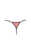 Wings of butterfly mesh thong