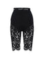 Erato lace cycling shorts