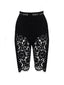 Erato lace cycling shorts