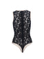 Maia mesh body with lace back