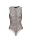 Maia mesh body with lace back
