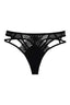 REGALIA ELVA BLACK HIGH WAIST THONG