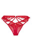 WOLF & WHISTLE CHANTAL RED BRAZILIAN BRIEF