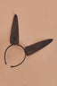 REGALIA RABBIT EAR HEADBAND BLACK